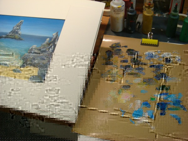 Pallet Paper in Use